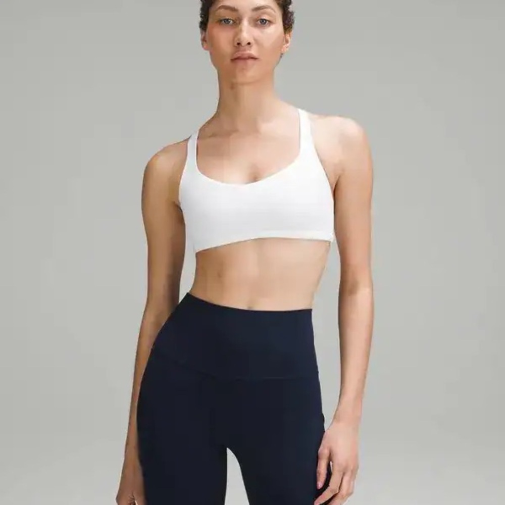 Lululemon Athletica Free to Be Bra-Wild Bra (white)